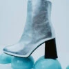 Fulham Ankle Boot | Silver