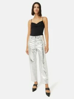 Modal Lace Vest | Black -Jigsaw Shop J35853 BK000 9