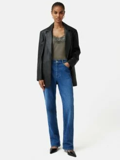 Modal Lace Vest | Mushroom -Jigsaw Shop J35853 BR024 2