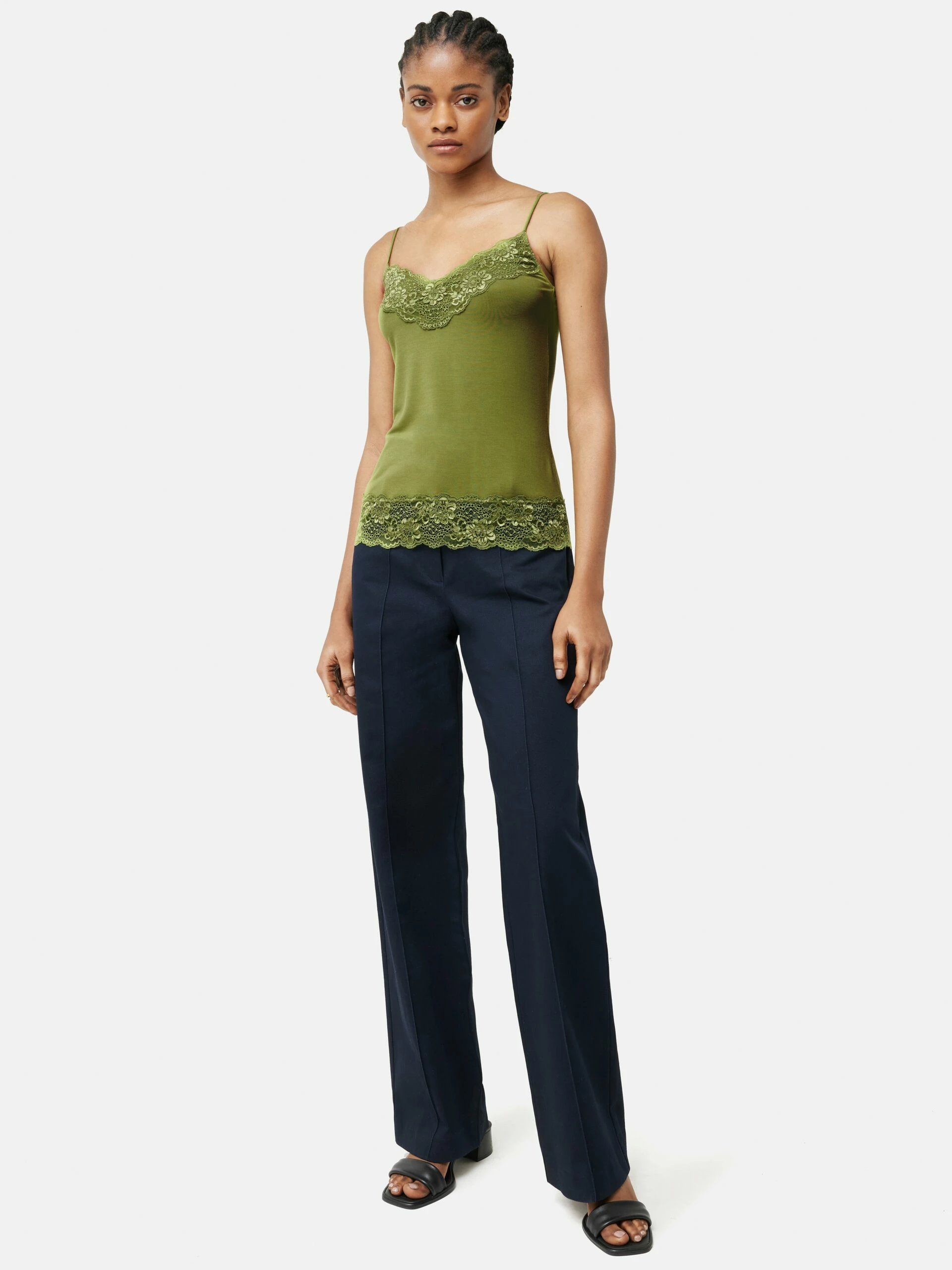 Modal Lace Vest | Sapling 2 Modal Lace Vest | Sapling - Image 2
