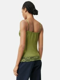 Modal Lace Vest | Sapling 11 Modal Lace Vest | Sapling -Jigsaw Shop J35853 GN210 5