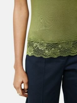 Modal Lace Vest | Sapling 9 Modal Lace Vest | Sapling -Jigsaw Shop J35853 GN210 8