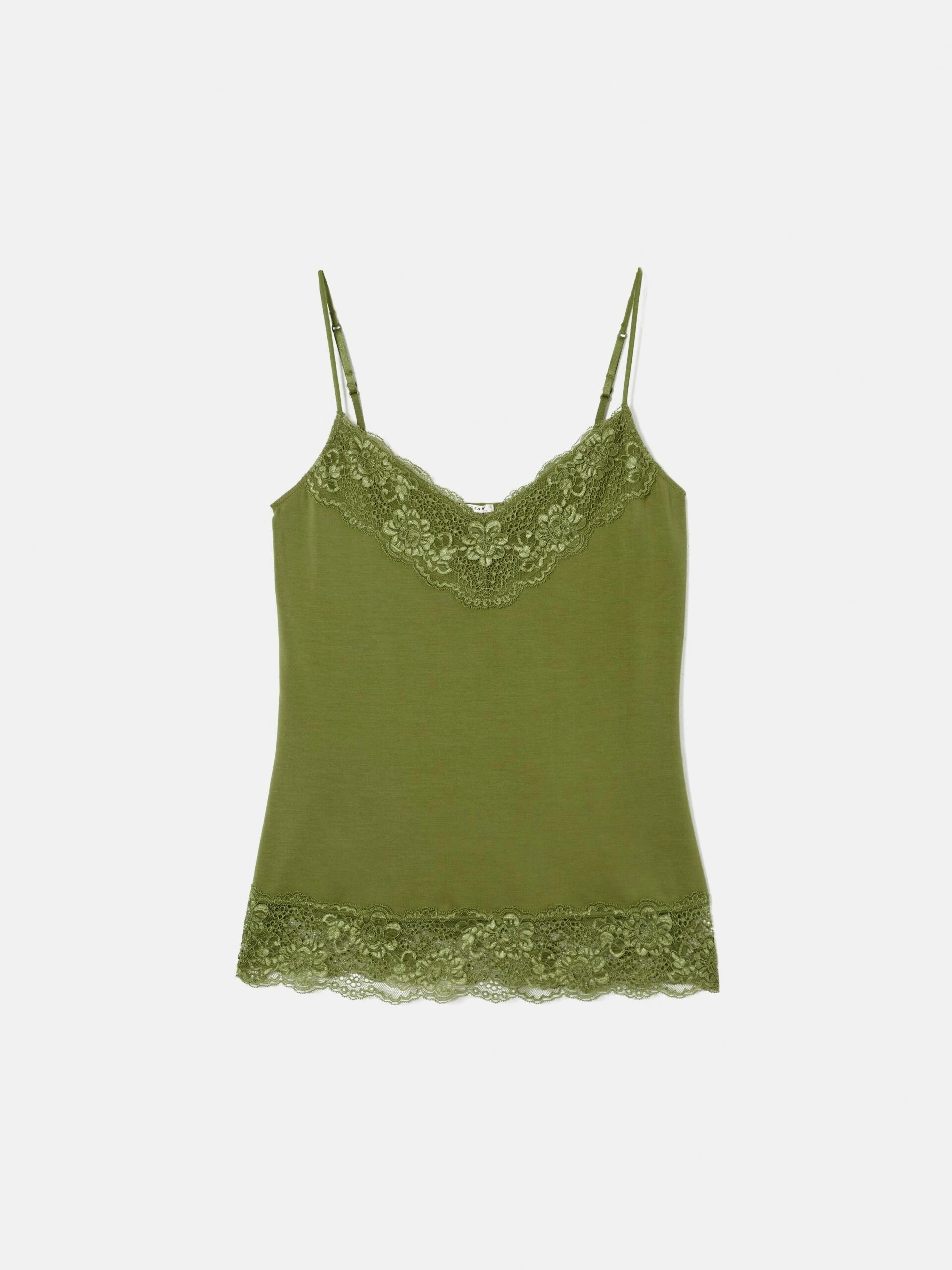 Modal Lace Vest | Sapling 6 Modal Lace Vest | Sapling - Image 6