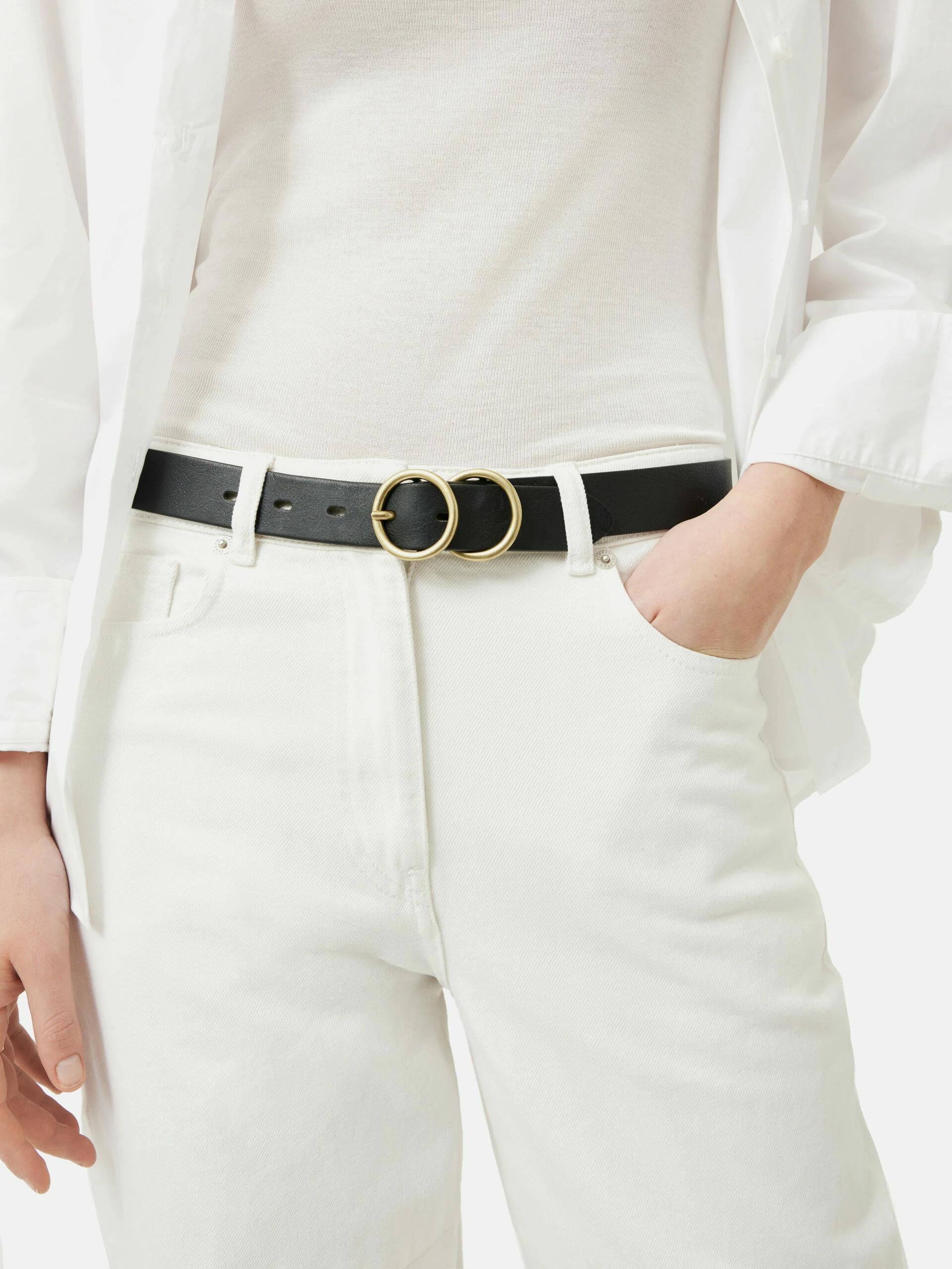 Italian Leather Carlos Belt | Black 5 Italian Leather Carlos Belt | Black - Image 5