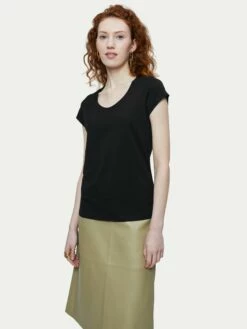 Supima Cotton Short Sleeve Tee | Black