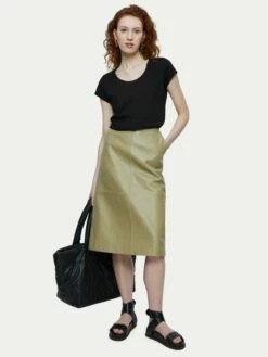 Supima Cotton Short Sleeve Tee | Black 7 Supima Cotton Short Sleeve Tee | Black -Jigsaw Shop J42555 BK000 3