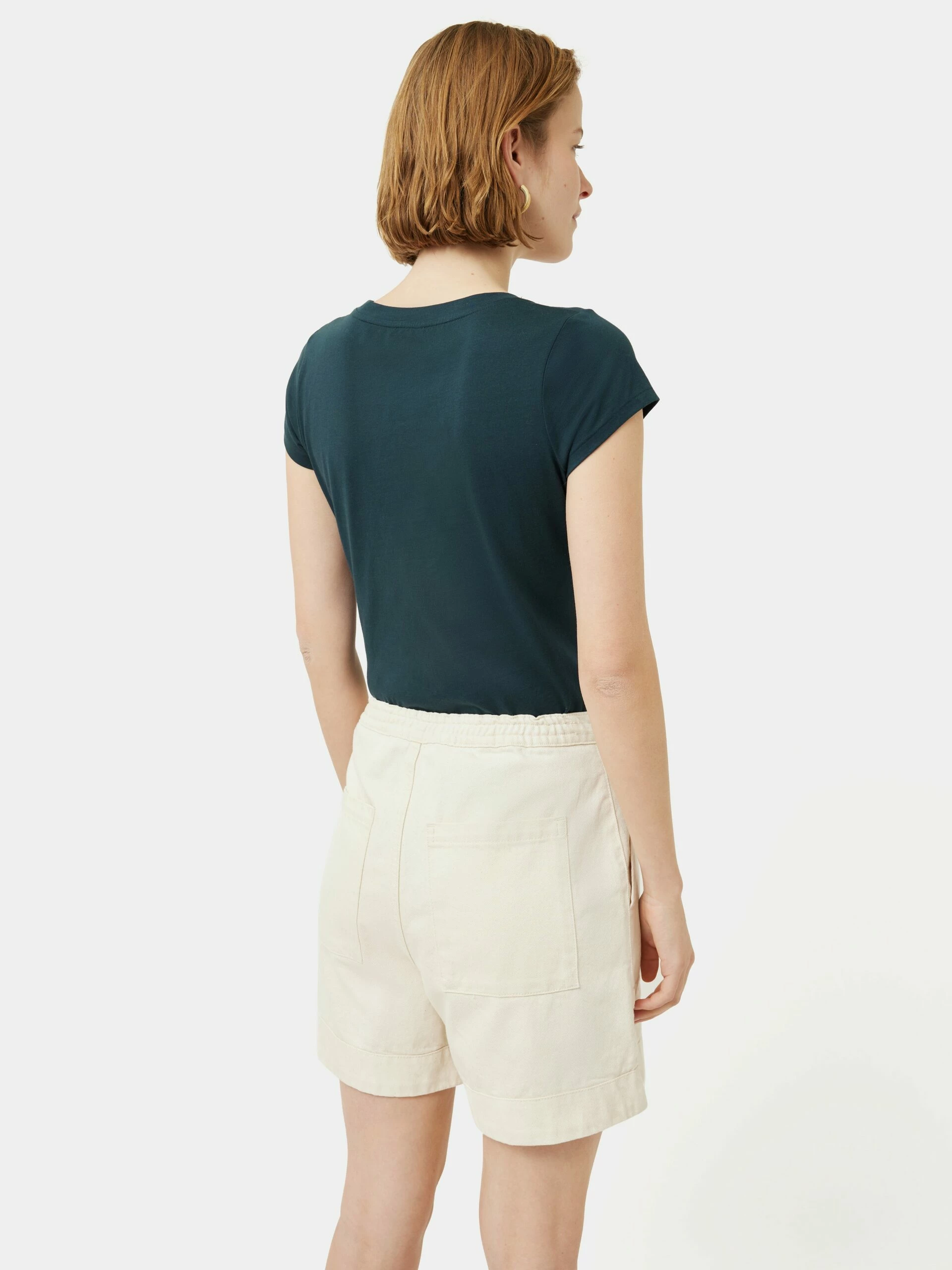 Supima Cotton Short Sleeve Tee | Eucalyptus 6 Supima Cotton Short Sleeve Tee | Eucalyptus - Image 6