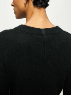 Cloud Cashmere Crew Jumper | Black -Jigsaw Shop J44299 BK000 6