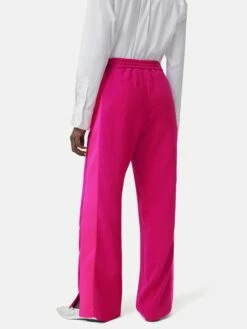 Wide Leg Tuxedo Trouser | Pink -Jigsaw Shop J44522 PI000 5