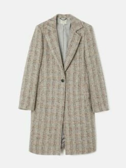 Boucle Coat | Multi -Jigsaw Shop J44810 AS011 STILL 1