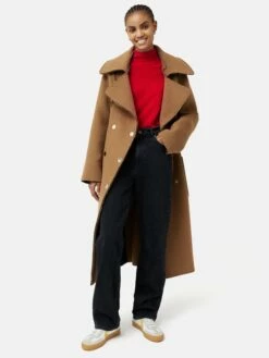 Merino Cashmere Raglan Jumper | Red 11 Merino Cashmere Raglan Jumper | Red -Jigsaw Shop J45378 RE000 4 8b789125 6c21 43f9 9bc2 3db29ae2aa59