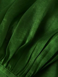 Cecily Satin Drape Top | Green 15 Cecily Satin Drape Top | Green -Jigsaw Shop J45568 GN000 STILL 11