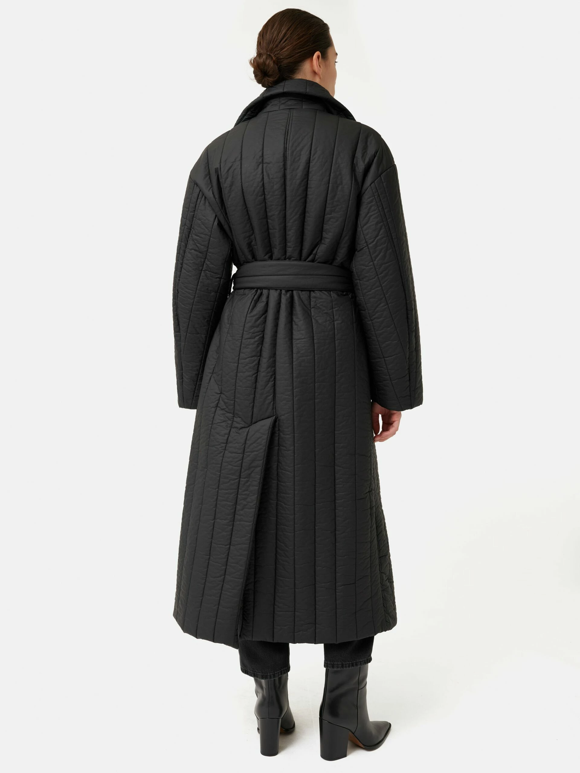 Freya Quilted Puffer Coat | Black 5 Freya Quilted Puffer Coat | Black - Image 5