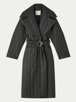 Freya Quilted Puffer Coat | Black 14 Freya Quilted Puffer Coat | Black -Jigsaw Shop J45574 BK000 STILL