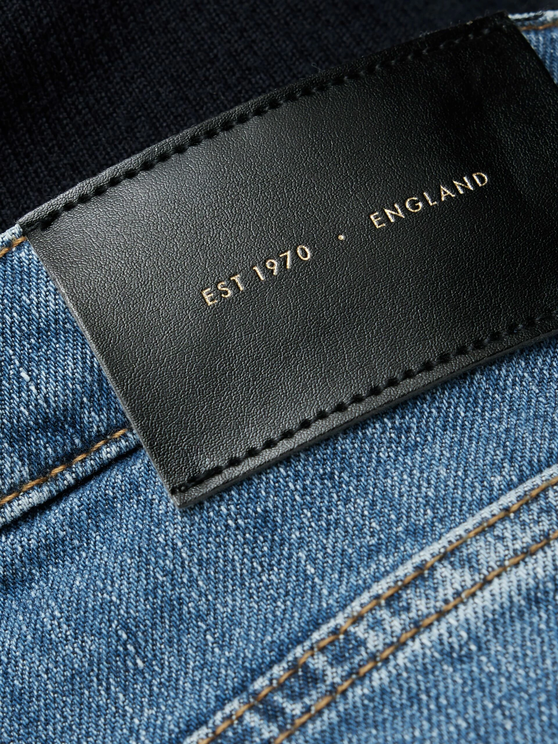 Balfour Long Wide Leg Jean | Vintage Mid Blue 7 Balfour Long Wide Leg Jean | Vintage Mid Blue - Image 7