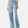 Balfour Long Wide Leg Jean | Light Blue Wash