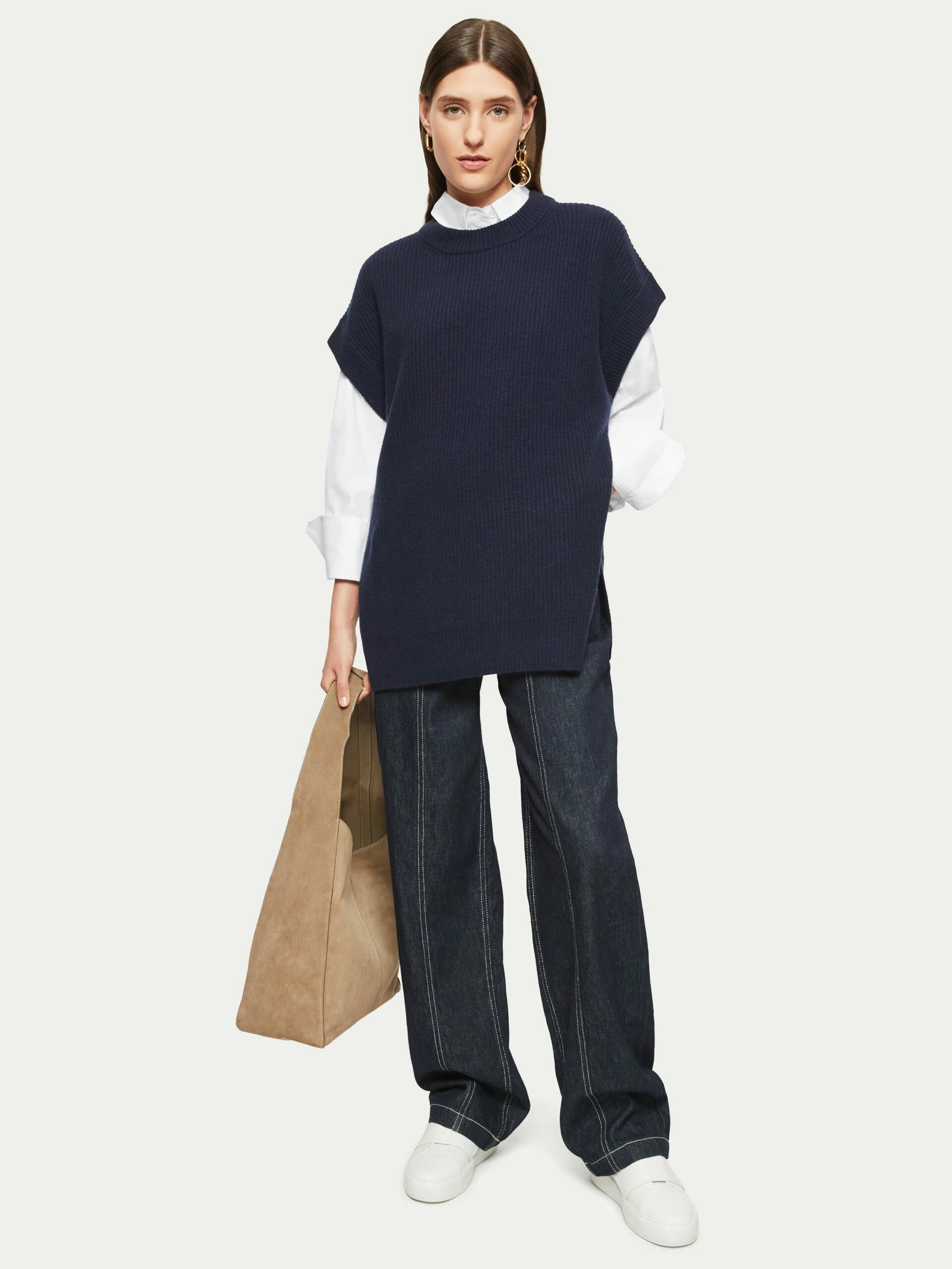 Cotton Relaxed Shirt | White 2 Cotton Relaxed Shirt | White - Image 2