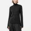 Cloud Cashmere Roll Neck | Charcoal