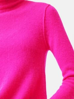 Cloud Cashmere Roll Neck | Pink 12 Cloud Cashmere Roll Neck | Pink -Jigsaw Shop J45866 PI000 11