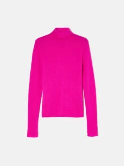 Cloud Cashmere Roll Neck | Pink 13 Cloud Cashmere Roll Neck | Pink -Jigsaw Shop J45866 PI000 STILL 10