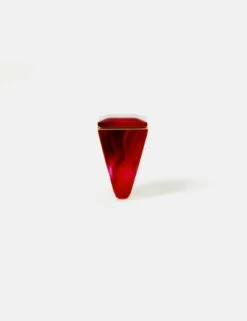 Square Resin Ring | Red 5 Square Resin Ring | Red -Jigsaw Shop J45921 RE000 STILL 2