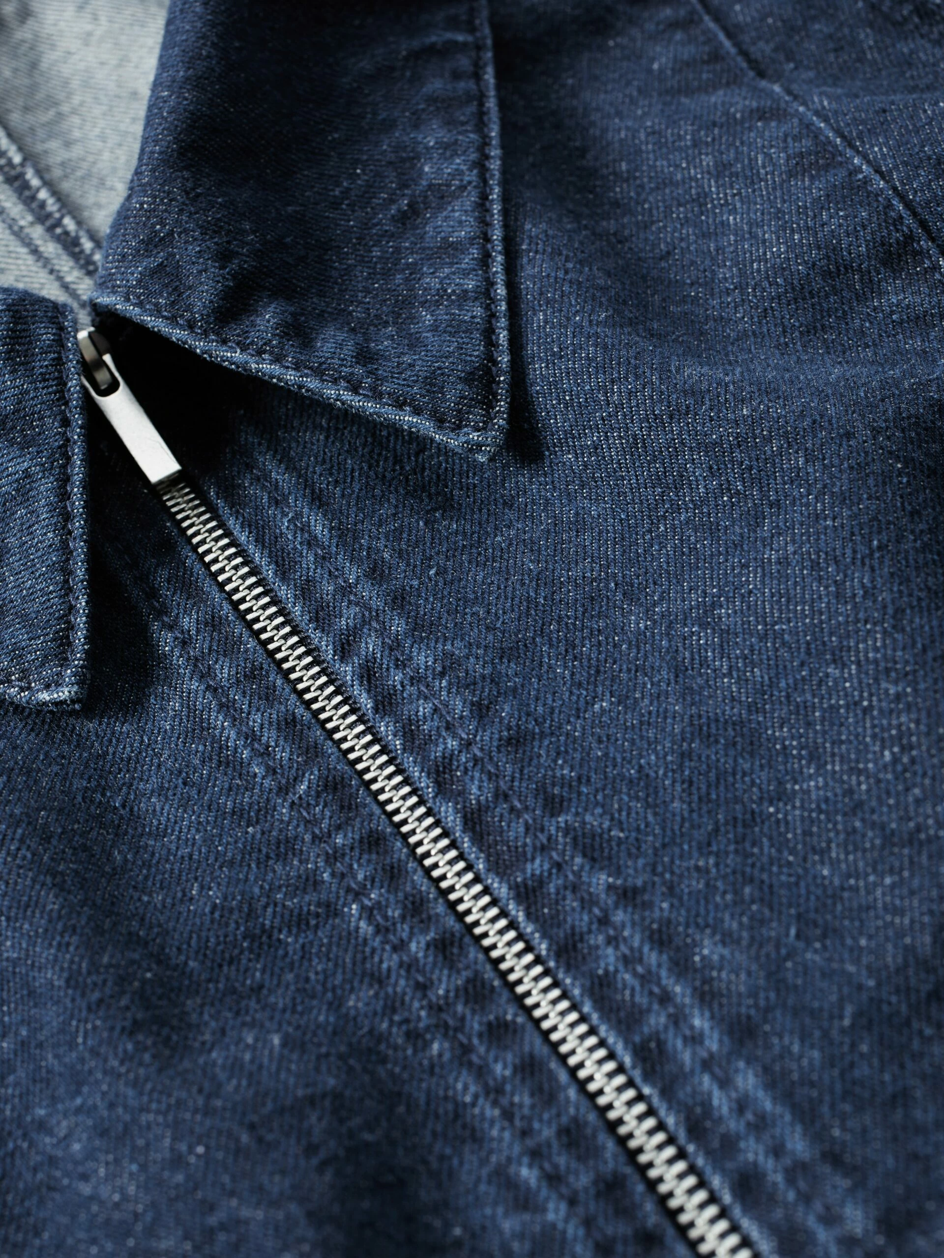 Denim Zip Front Jumpsuit | Indigo 7 Denim Zip Front Jumpsuit | Indigo - Image 7