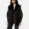 Shearling Gilet | Black
