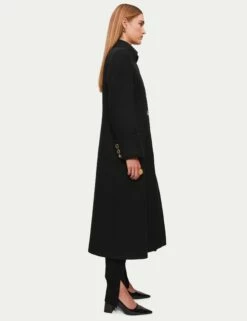 Italian Wool Military Coat | Black 10 Italian Wool Military Coat | Black -Jigsaw Shop J45964 BK000 4