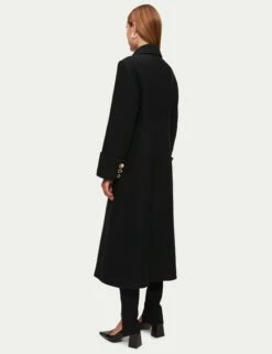 Italian Wool Military Coat | Black 12 Italian Wool Military Coat | Black -Jigsaw Shop J45964 BK000 6