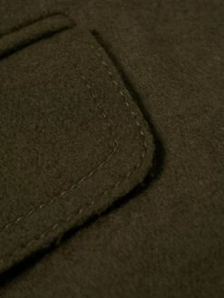 Brook Short Flannel Jacket | Green -Jigsaw Shop J45980 GN000 11