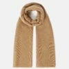 Miller Wool Cashmere Blend Scarf | Camel