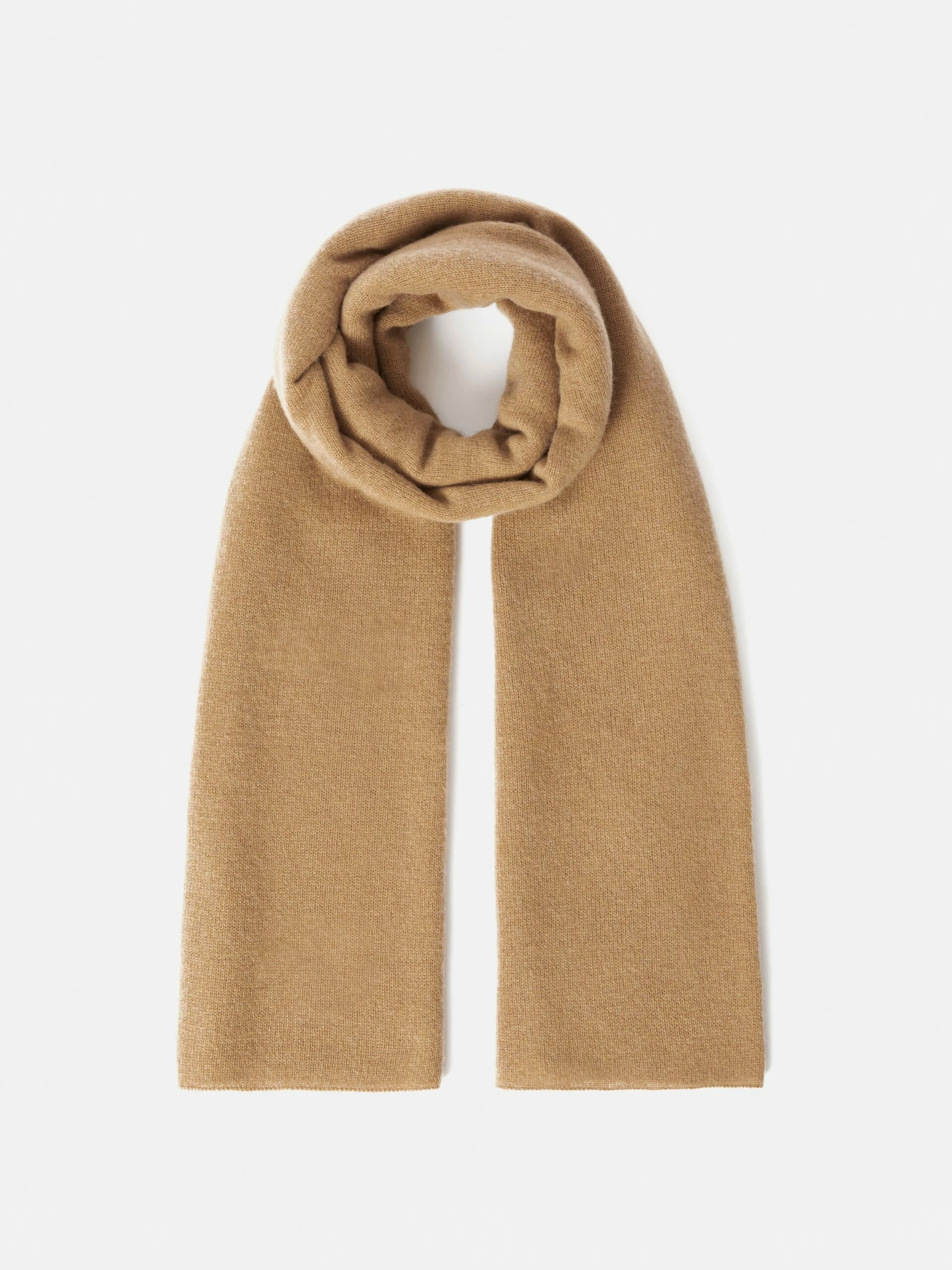 Miller Wool Cashmere Blend Scarf | Camel 1 Miller Wool Cashmere Blend Scarf | Camel