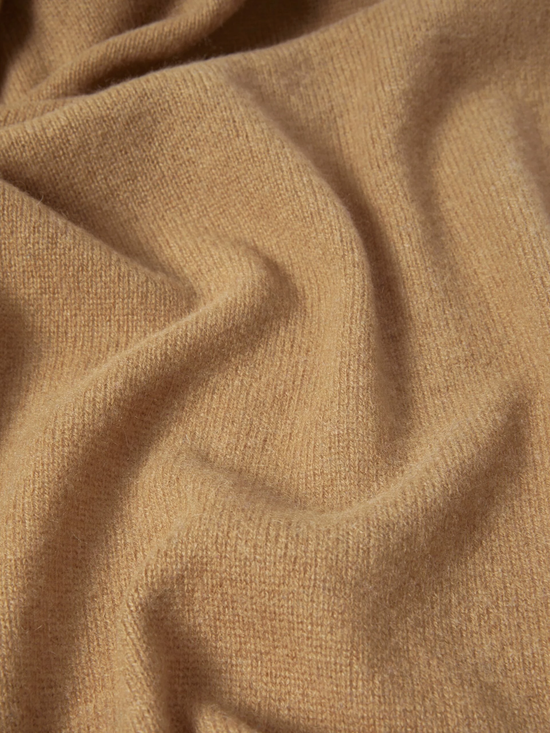 Miller Wool Cashmere Blend Scarf | Camel 5 Miller Wool Cashmere Blend Scarf | Camel - Image 5