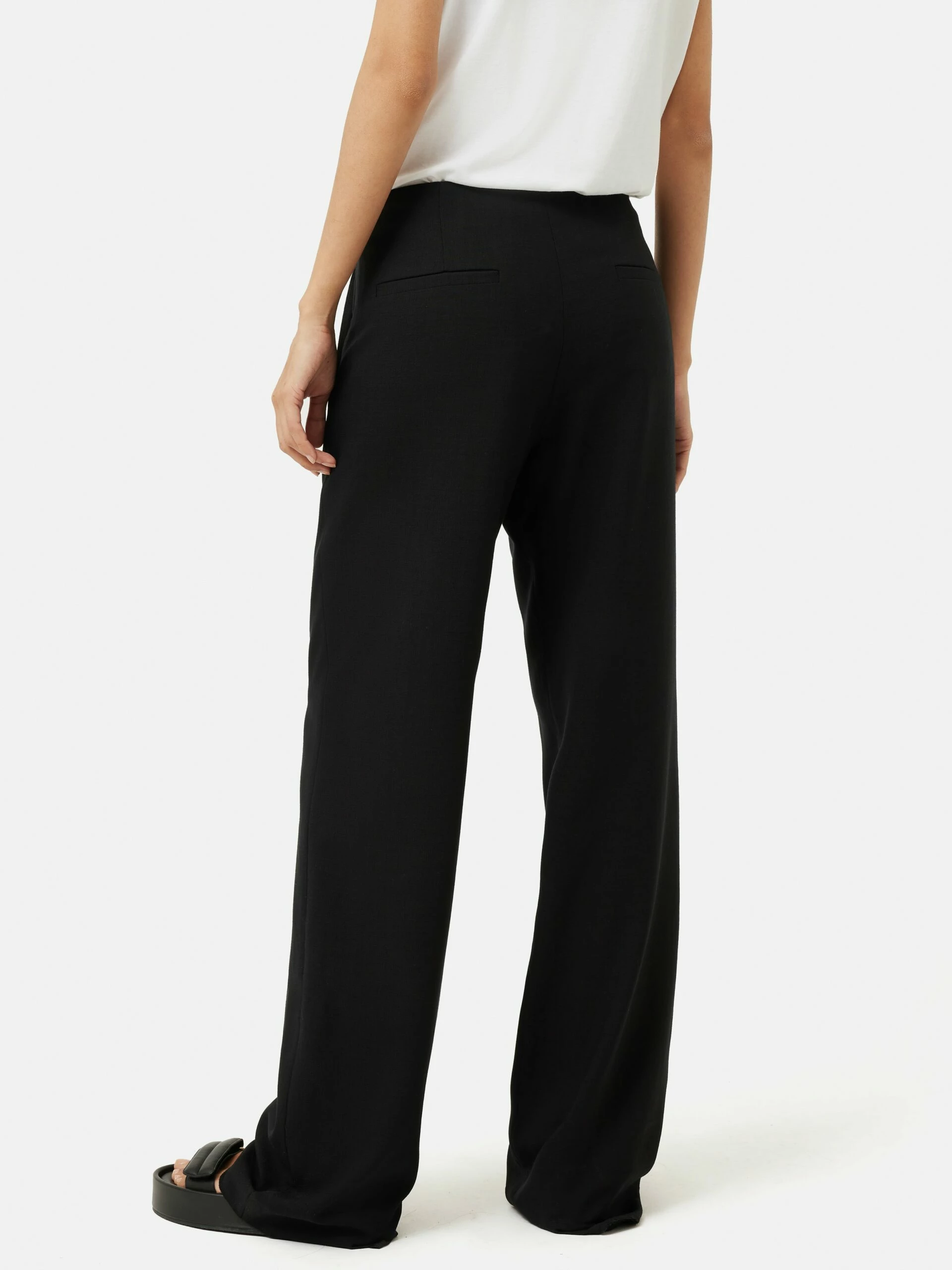 Hopsack Blake Trouser | Black 5 Hopsack Blake Trouser | Black - Image 5