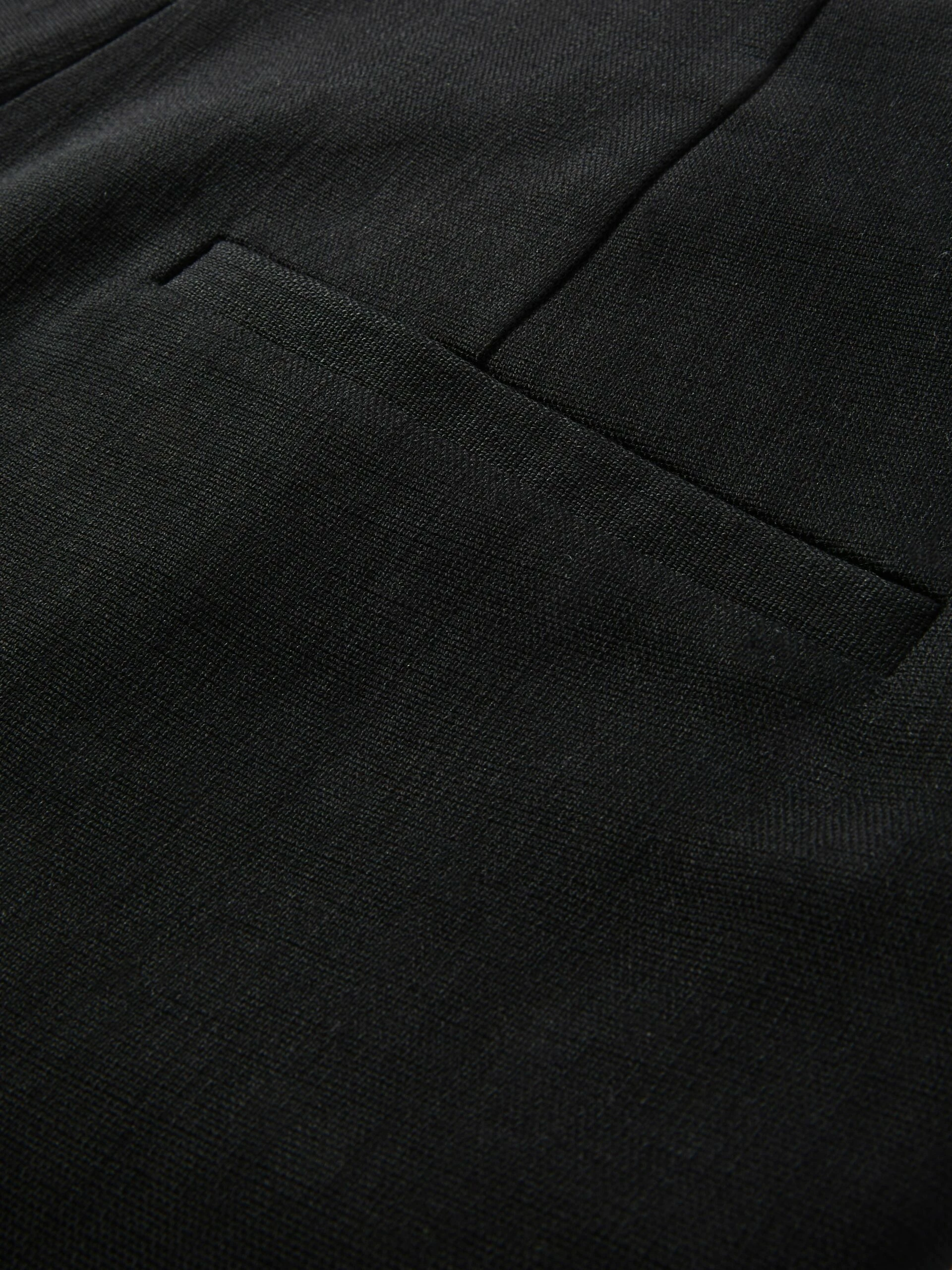 Hopsack Blake Trouser | Black 8 Hopsack Blake Trouser | Black - Image 8