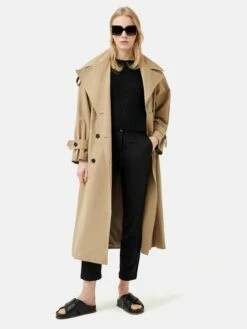 Slim Leg Cotton Chino | Black 8 Slim Leg Cotton Chino | Black -Jigsaw Shop J46332 BK000 6