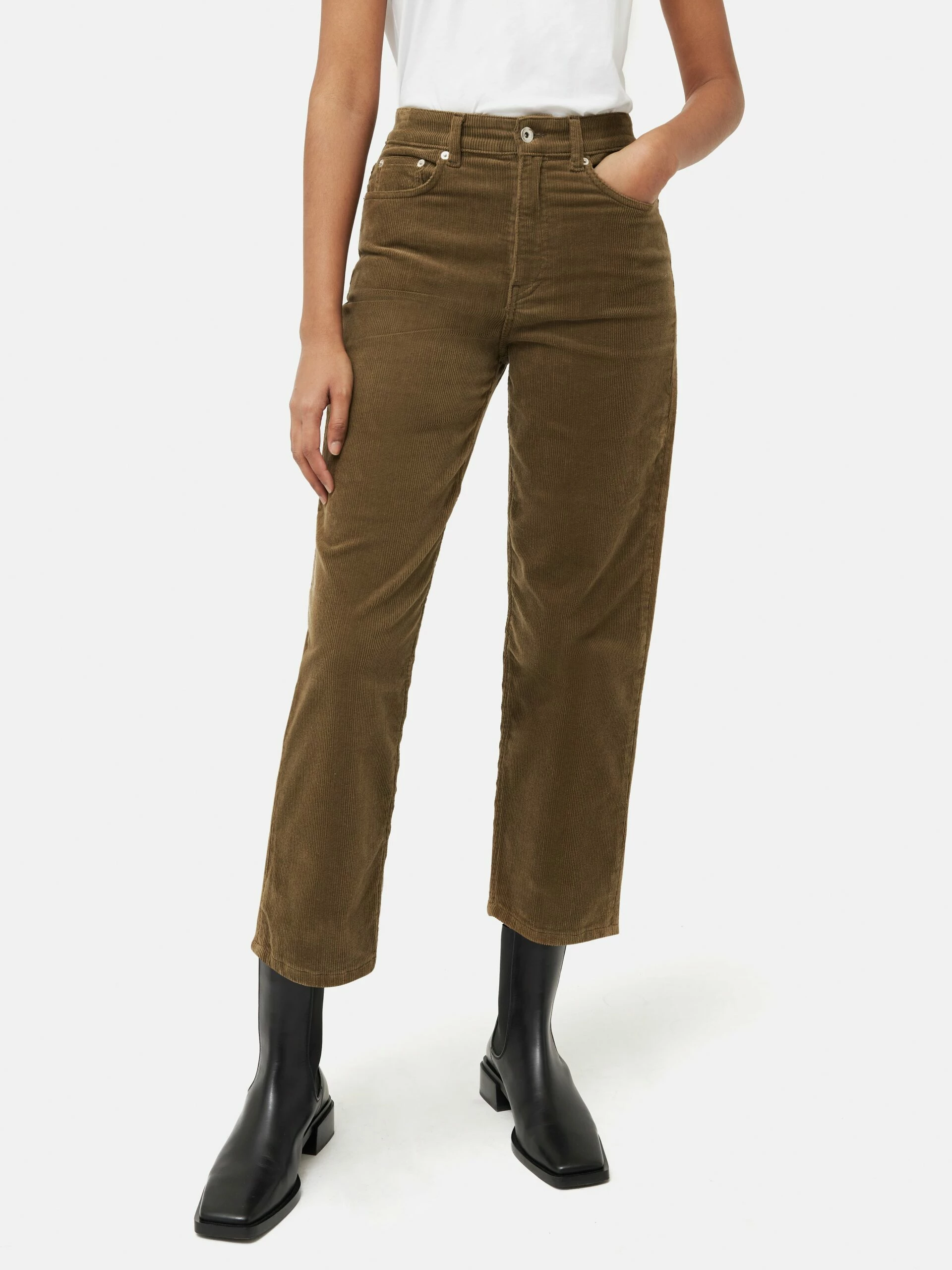 Delmont Cord Jean | Khaki 1 Delmont Cord Jean | Khaki