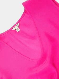 Josie Silk Vest | Pink -Jigsaw Shop J46602 PI000 STILL 14