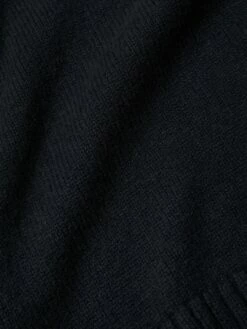 Compact Wool Cashmere Blend Jumper | Navy -Jigsaw Shop J46617 BL010 STILL 11