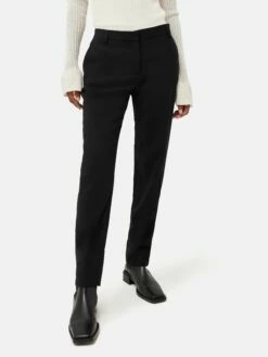 Fluid Twill Palmer Trouser | Black