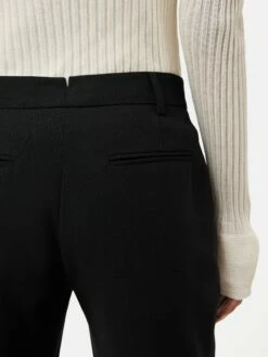 Fluid Twill Palmer Trouser | Black -Jigsaw Shop J46672 BK000 7