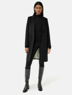 Batwing Cowl Neck Top | Black -Jigsaw Shop J46776 BK000 2