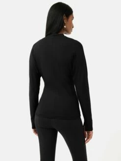 Batwing Cowl Neck Top | Black -Jigsaw Shop J46776 BK000 5