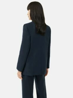 Irish Linen Gibson Blazer | Navy 19 Irish Linen Gibson Blazer | Navy -Jigsaw Shop J46790 BL010 5