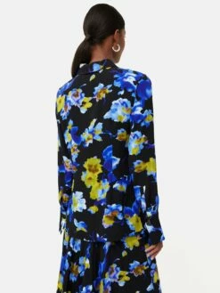 Haze Floral Shirt | Blue -Jigsaw Shop J46850 BL000 5