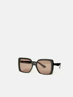 Calne Butterfly Frame Sunglasses | Black -Jigsaw Shop J46906 BK000 STILL 2 2