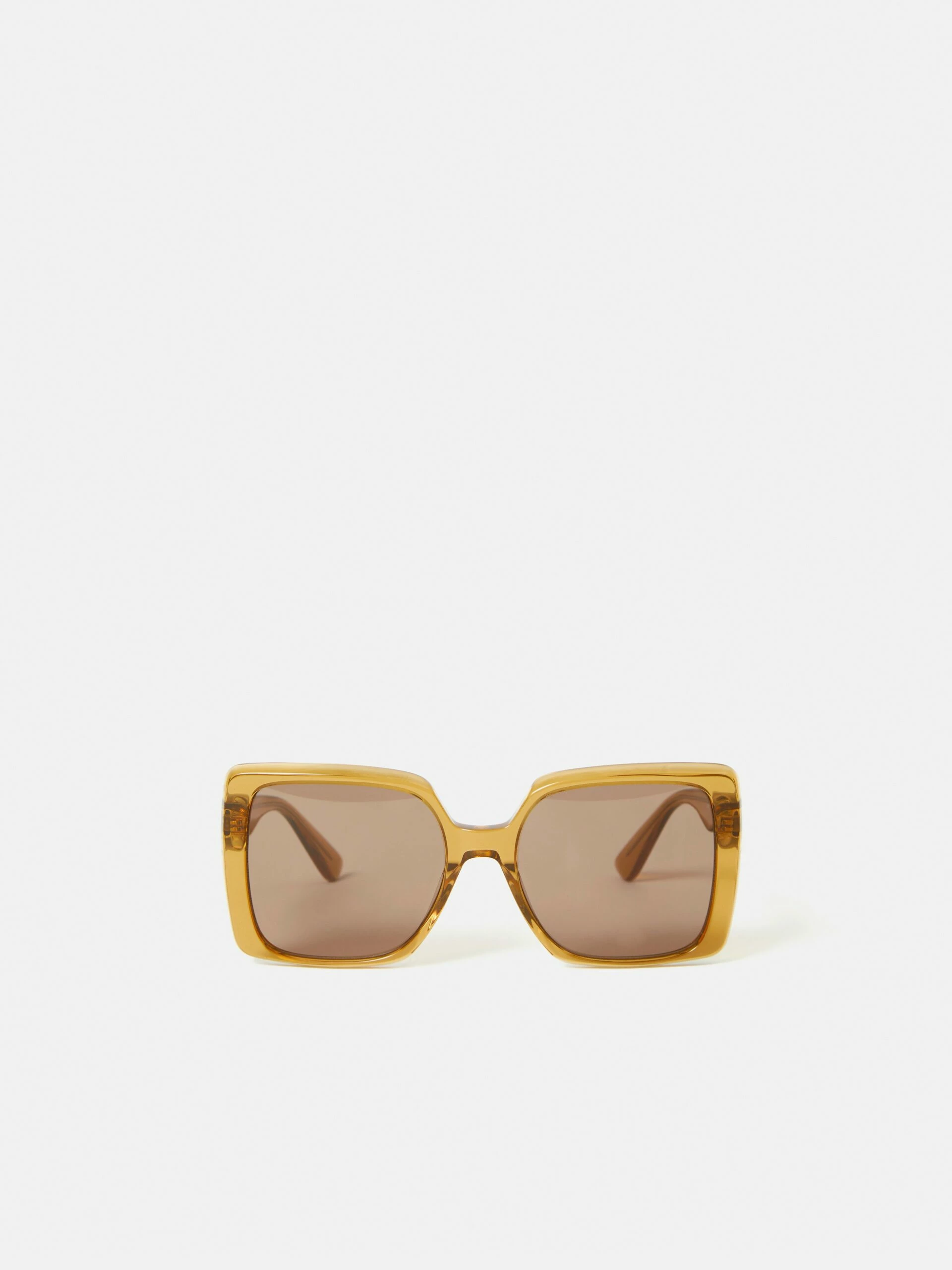 Calne Butterfly Frame Sunglasses | Amber 1 Calne Butterfly Frame Sunglasses | Amber