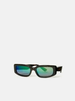 Vale Rectangle Frame Mirror Sunglasses | Tortoiseshell -Jigsaw Shop J46910 BR025 STILL 2