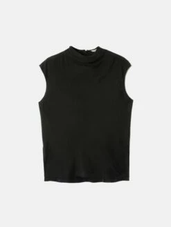 Silk Habotai Cowl Neck Top | Black 11 Silk Habotai Cowl Neck Top | Black -Jigsaw Shop J46956 BK000 STILL STILL 1