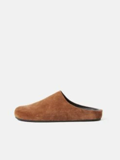 Northam Suede Mule | Dark Tan